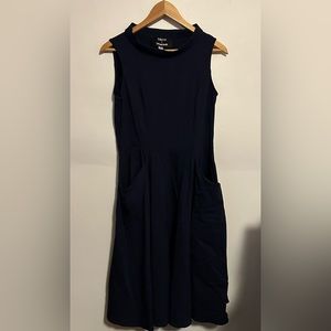 Collectif x ModCloth Navy Dress Women’s Size UK 16 XL, US 12